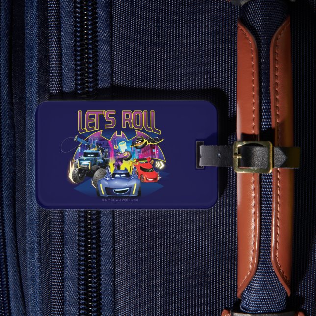 Batwheels™ Team - Let's Roll Luggage Tag (Front Insitu 4)