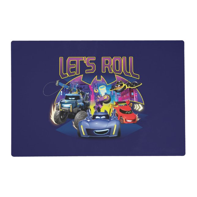 Batwheels™ Team - Let's Roll Placemat (Front)
