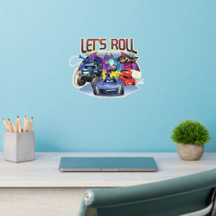 Batwheels™ Team - Let's Roll Wall Decal