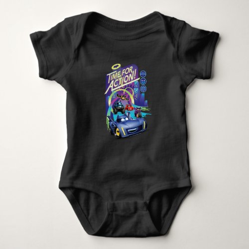 Batwheels _ Time for Action Baby Bodysuit