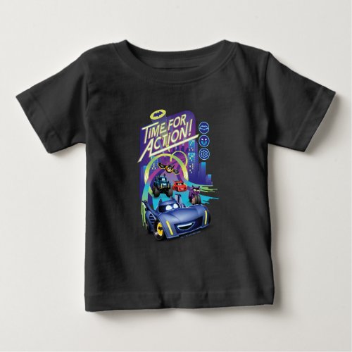 Batwheels _ Time for Action Baby T_Shirt