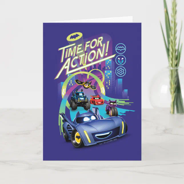 Batwheels™ - Time for Action Card | Zazzle