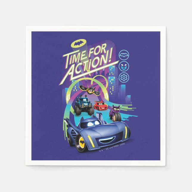 Batwheels™ - Time for Action Napkins (Front)