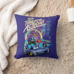 Batwheels™ - Time for Action Throw Pillow