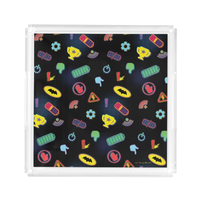 Batwheels™ Vehicle Icon Pattern Acrylic Tray (Front)