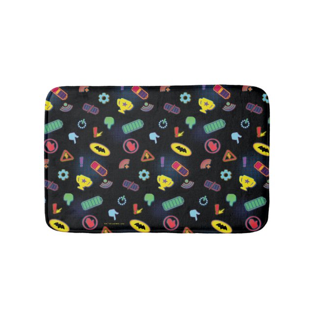 Batwheels™ Vehicle Icon Pattern Bath Mat (Front)