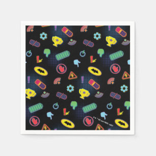 Batwheels™ Vehicle Icon Pattern Napkins