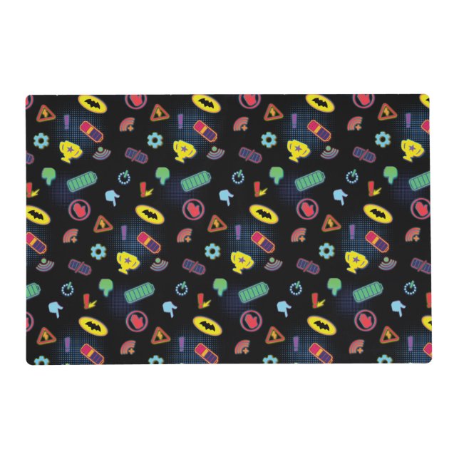 Batwheels™ Vehicle Icon Pattern Placemat (Front)