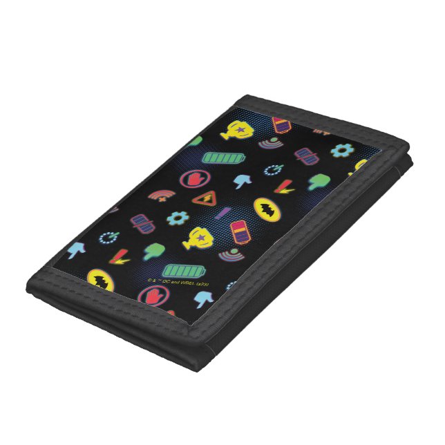 Batwheels™ Vehicle Icon Pattern Trifold Wallet (Bottom)