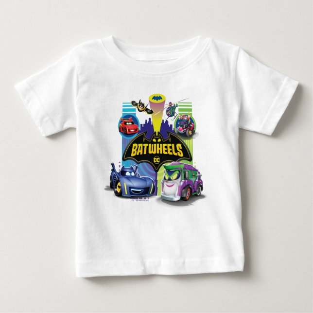 Batwheels™ Vs Legion of Zoom Baby T-Shirt (Front)