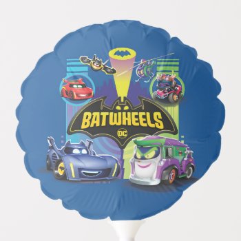 Batwheels™ Vs Legion Of Zoom Balloon by batman at Zazzle