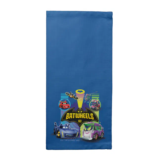 Batwheels™ Vs Legion of Zoom Cloth Napkin | Zazzle