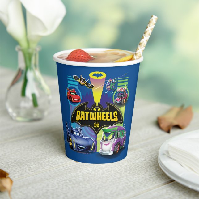 Batwheels™ Vs Legion of Zoom Paper Cups (Insitu)