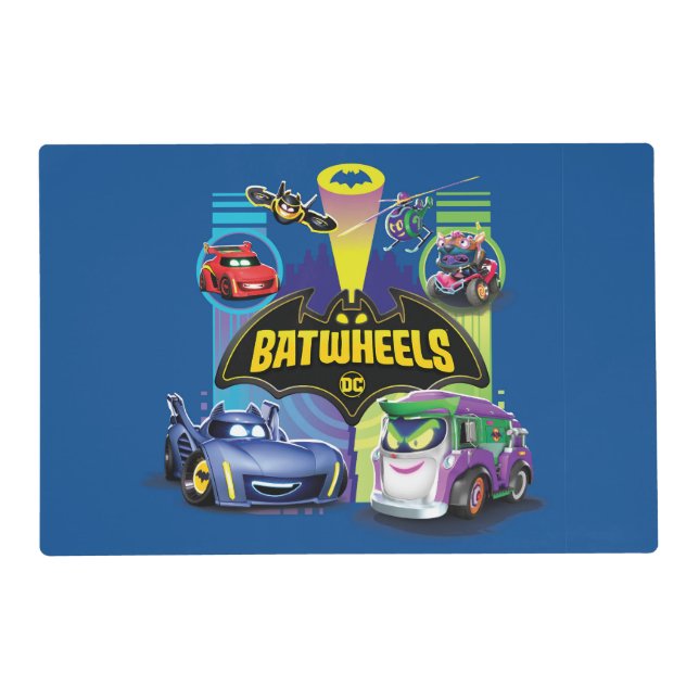 Batwheels™ Vs Legion of Zoom Placemat (Front)