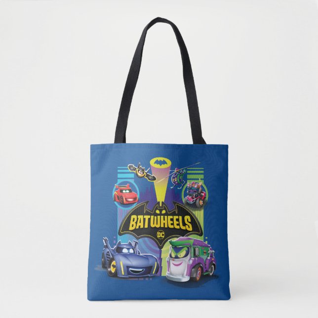 Batwheels™ Vs Legion of Zoom Tote Bag (Front)
