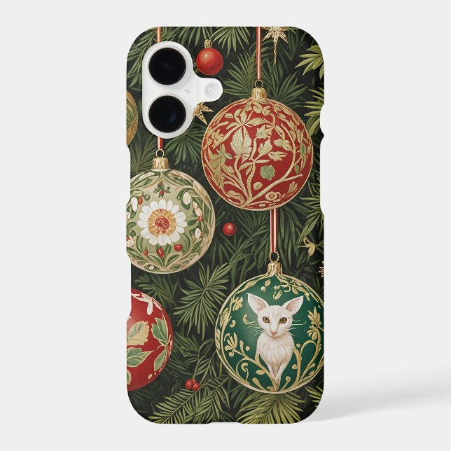 Bauble Brilliance Iphone Case (Back)