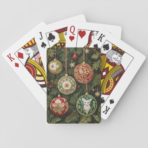 Bauble Brilliance Poker Cards