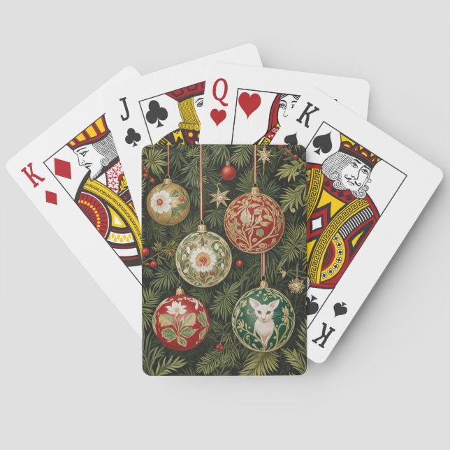 Bauble Brilliance Poker Cards (Back)