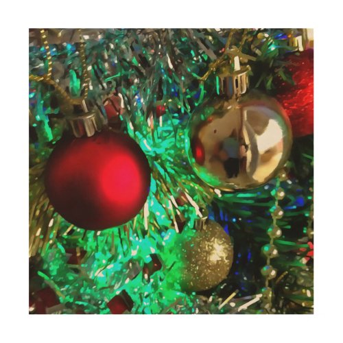 Baubles Beads and Tinsel Holiday Decor