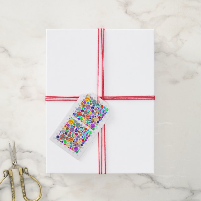 Baubles Gift Tags (With Twine)