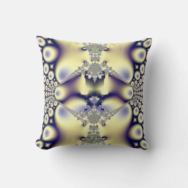 Baubles Throw Pillow (Front)