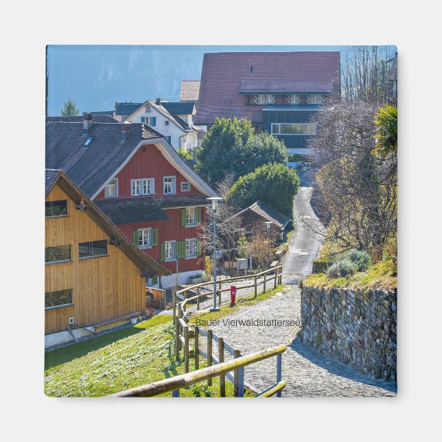 Bauer Vierwald, Switzerland Magnet (Front)