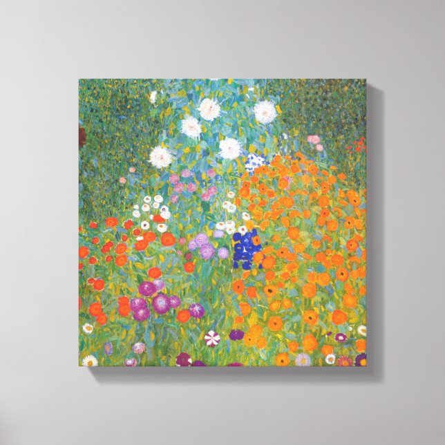 Bauerngarten - Gustav Klimt Canvas Print (Front)
