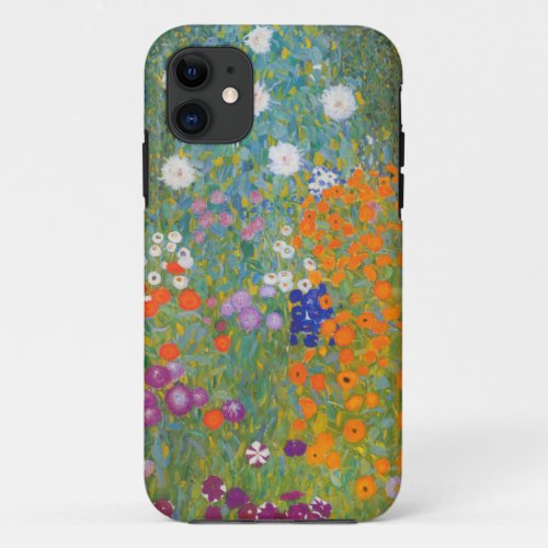 Bauerngarten _ Gustav Klimt iPhone 11 Case