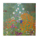 Bauerngarten - Gustav Klimt Ceramic Tile<br><div class="desc">Bauerngarten - Gustav Klimt</div>