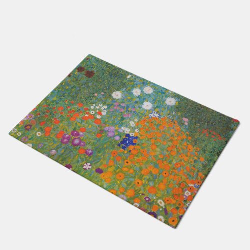 Bauerngarten _ Gustav Klimt Doormat