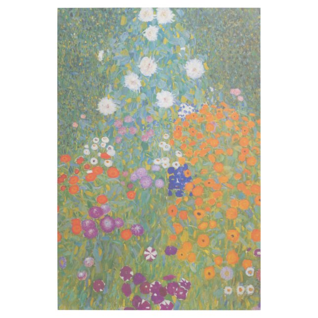 Bauerngarten - Gustav Klimt Gallery Wrap (Front)