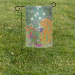 Bauerngarten - Gustav Klimt Garden Flag<br><div class="desc">Bauerngarten - Gustav Klimt</div>