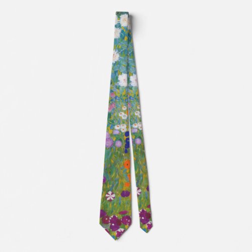 Bauerngarten _ Gustav Klimt Neck Tie