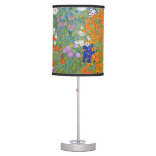 Bauerngarten - Gustav Klimt Table Lamp