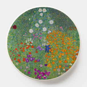 Bauerngarten, Oil Painting, Gustav Klimt PopSocket
