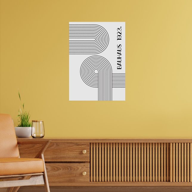 Bauhaus 1923 poster (Living Room 2)
