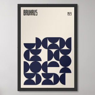 Bauhaus 1923    Retro Design Framed Art