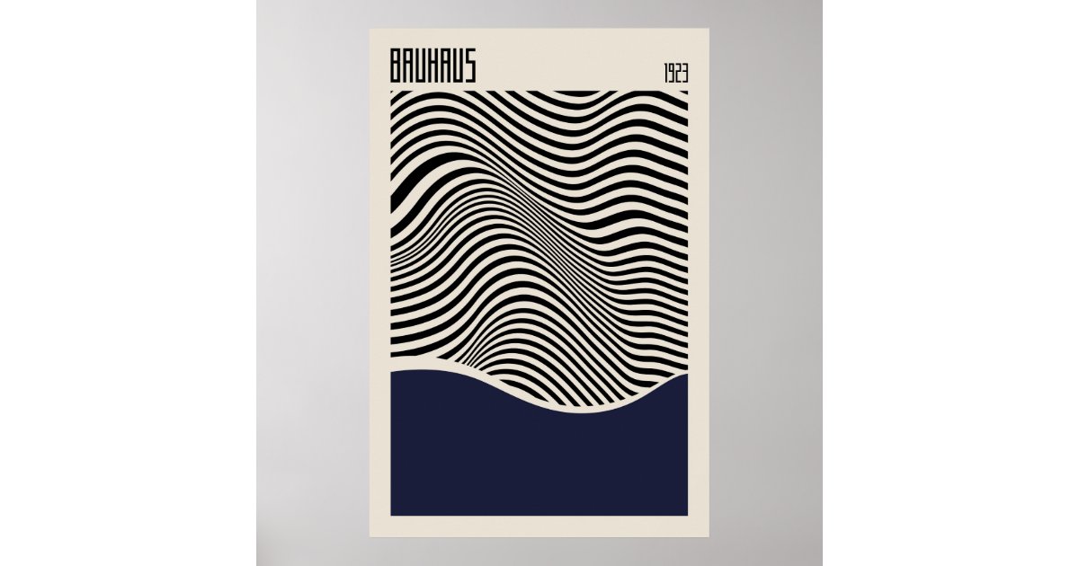Bauhaus 1923, Retro Design Poster