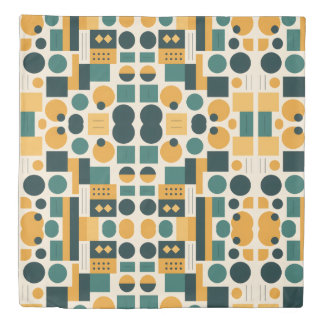 Bauhaus Abstract pattern Duvet Cover