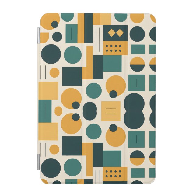 Bauhaus Abstract pattern iPad Mini Cover (Front)