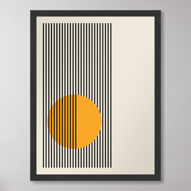 Bauhaus Architecture Framed Poster (Framed Front)