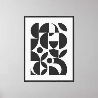 Bauhaus Art 4 Canvas Print