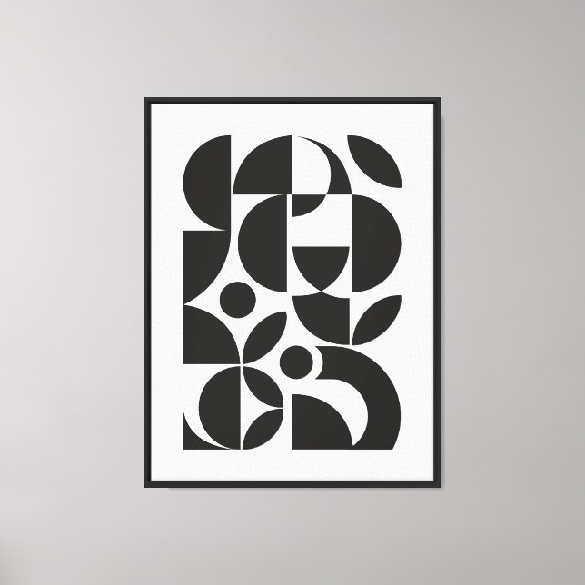 Bauhaus Art 4 Canvas Print (Front)