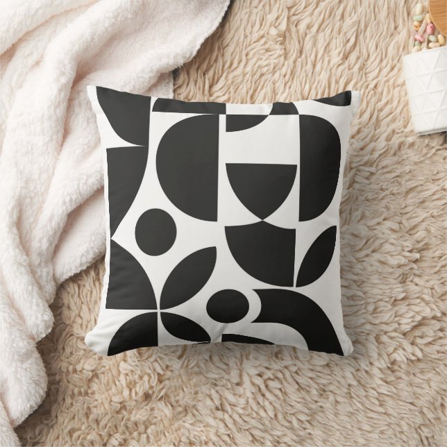 Bauhaus Art 4 Throw Pillow (Blanket)