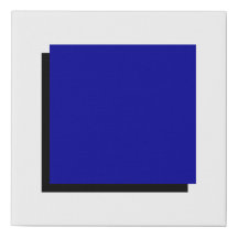 Bauhaus Art Composition Blue Square