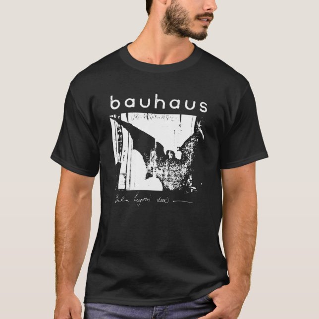 Bauhaus - Bat Wings - Bela Lugosi s Dead T-Shirt (Front)