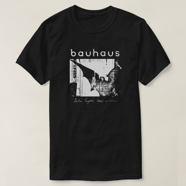 Bauhaus - Bat Wings - Bela Lugosi's Dead Essential T-Shirt (Design Front)