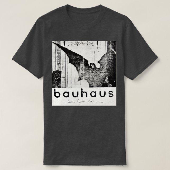 Bauhaus Bela Lugosis Dead 2 T-Shirt (Design Front)