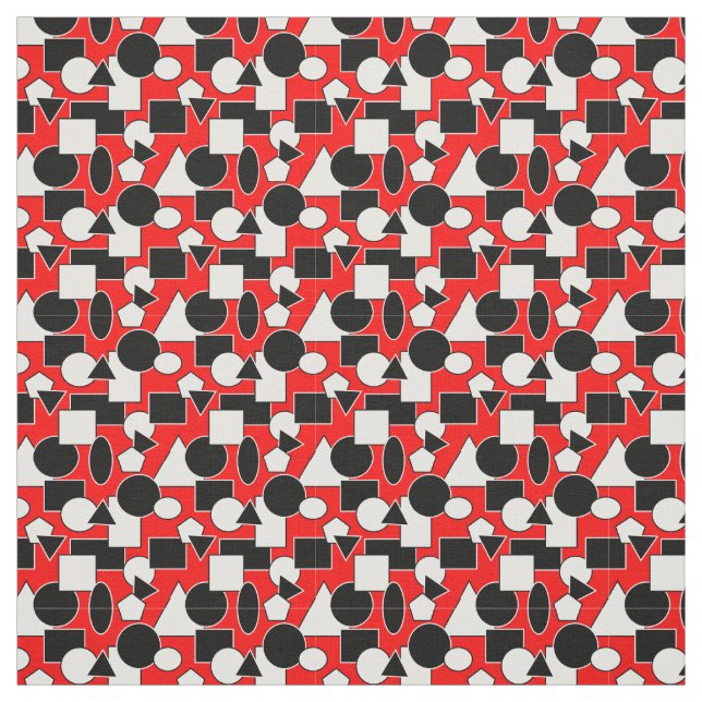 Bauhaus Collage  Fabric (Swatch)