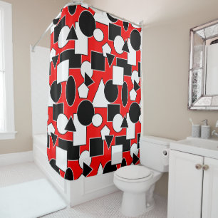 Bauhaus Collage  Shower Curtain